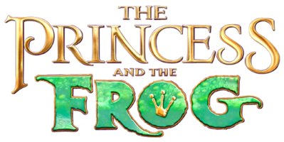 The Princess and the Frog title screen for Nintendo DS
